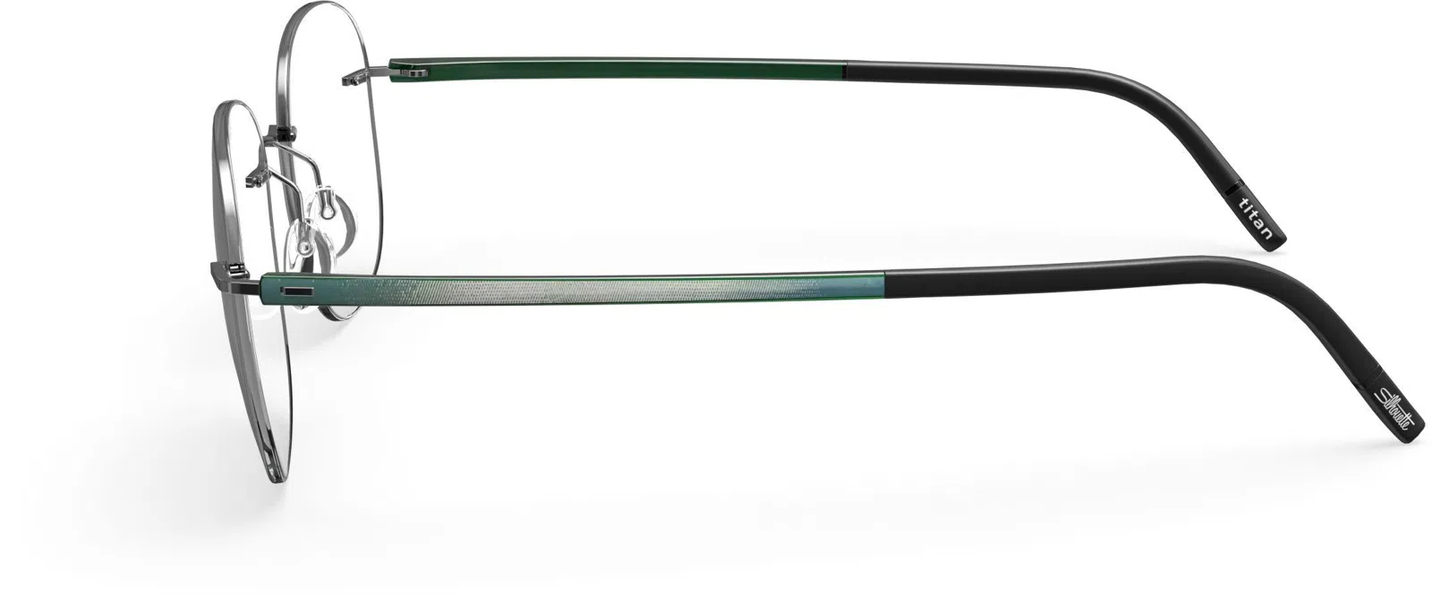 Silhouette The Wave Color Groove Demo Rimless 5567 Eyeglasses - view 23